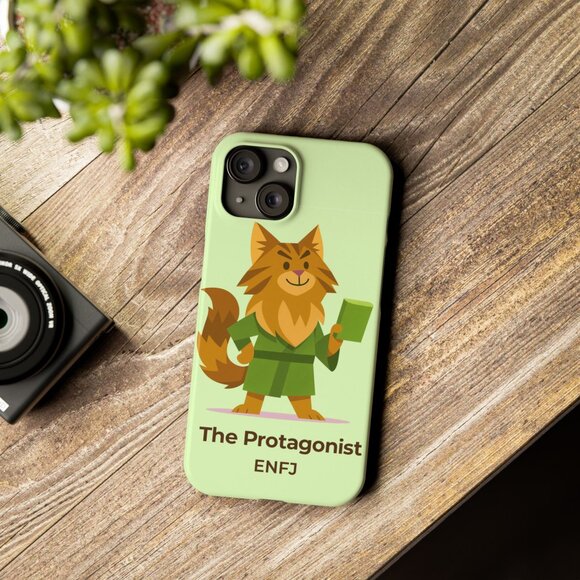MBTI ENFJ Cat Iphone Case - Picture 1 of 7